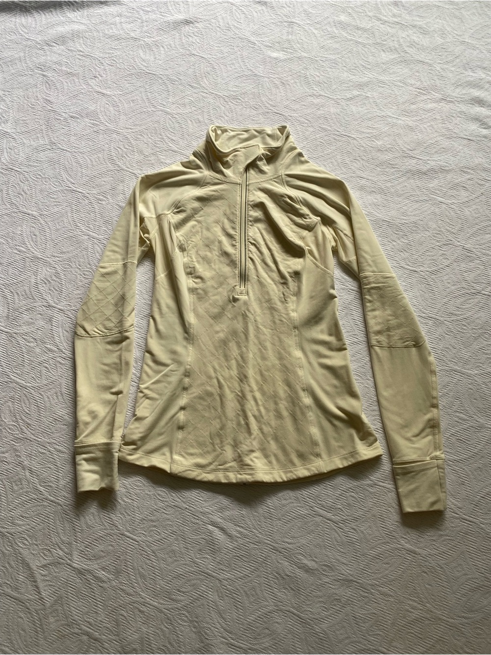 lululemon athletica Cream Lightweight Active Top